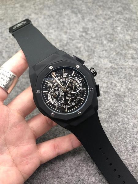 new quartz watch for luxury mens watches luxury colorful watch rubber strap sport vk chronograph wristwatch, Slivery;brown
new quartz watch for luxury mens watches luxury colorful watch rubber strap sport vk chronograph wristwatch, Slivery;brown