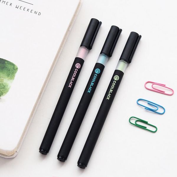Cool Black Gel Pen Signature Pen School Office Supply Promotional Gift