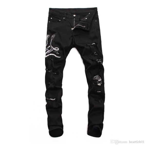 brand jeans mens luxury designer jeans brand baggy biker high waisted ripped rock revival black skinny men jeans pants trousers a10, Blue
brand jeans mens luxury designer jeans brand baggy biker high waisted ripped rock revival black skinny men jeans pants trousers a10, Blue