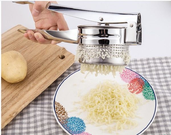 2020 stainless steel manual potato press mashed potato masher mud press juice press potato mashers ricers
2020 stainless steel manual potato press mashed potato masher mud press juice press potato mashers ricers