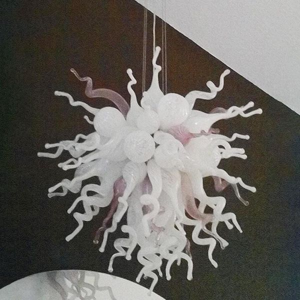 Modern Hand Blown Glass Chandelier LED Home Lighting Bedroom Home Decoration Crystal Chandelier White Purple Lustre Pendant Free Shipping
Modern Hand Blown Glass Chandelier LED Home Lighting Bedroom Home Decoration Crystal Chandelier White Purple Lustre Pendant Free Shipping