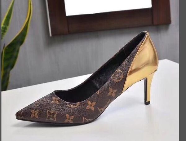 2019 louis vuitton gucci high heel leather pointed shoes shallow mouth flat high heel wedding dress shoes 35-42 a3, Black
2019 louis vuitton gucci high heel leather pointed shoes shallow mouth flat high heel wedding dress shoes 35-42 a3, Black