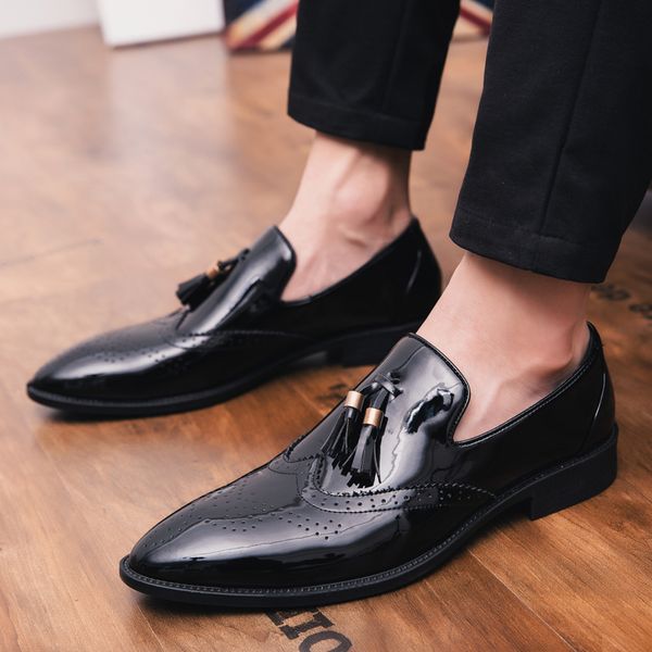 men dress shoes outdoor oxfords luxury italian style business formal wedding casual slip-on boat leather office party shoes k3, Black
men dress shoes outdoor oxfords luxury italian style business formal wedding casual slip-on boat leather office party shoes k3, Black
