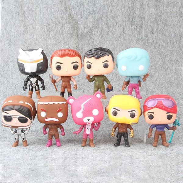 xmas gift 9 style fortnita funko pop plastic doll kids toys 10cm cartoon game llama pink bear anime action figures toy christmas
xmas gift 9 style fortnita funko pop plastic doll kids toys 10cm cartoon game llama pink bear anime action figures toy christmas