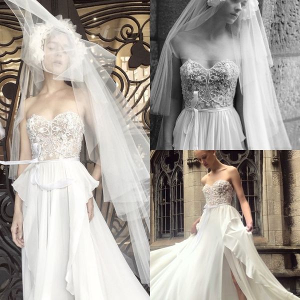 sweetheart lace a-line wedding dresses backless arabic cathedral train bridal gowns plus size custom made vestidos de noiva, White
sweetheart lace a-line wedding dresses backless arabic cathedral train bridal gowns plus size custom made vestidos de noiva, White