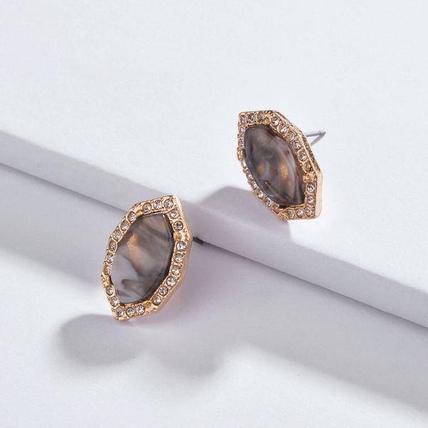 s268 fashion jewelry women's alloy gem rhinestone geometry polygon plate stud earrings lady stud earrings, Golden;silver
s268 fashion jewelry women's alloy gem rhinestone geometry polygon plate stud earrings lady stud earrings, Golden;silver