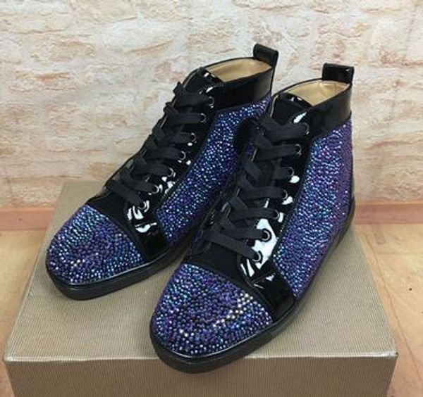 new name designer man woman casual shoes fashion good quality red bottom shoes party wedding outdoors sneakers with box, Black
new name designer man woman casual shoes fashion good quality red bottom shoes party wedding outdoors sneakers with box, Black