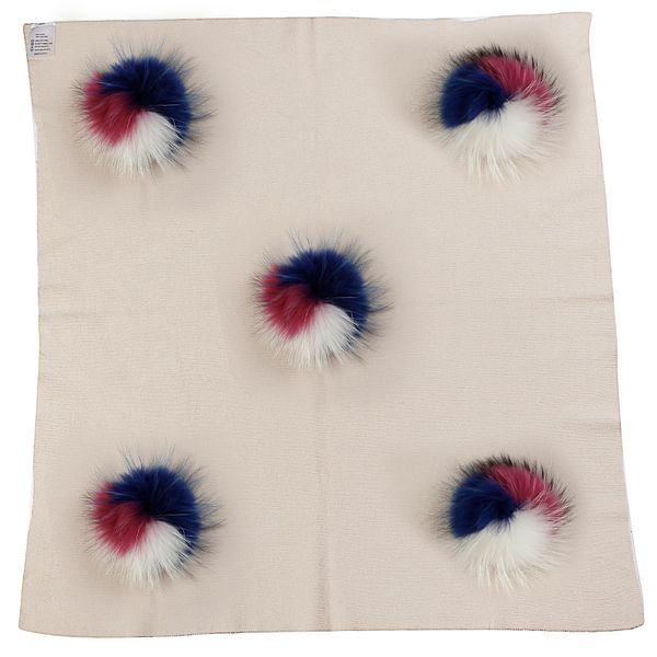 charm wood newborn baby warm wool swaddling blanket bedding swaddles wrap birth gift with 15cm triple color real fur pompom, Blue;gray
charm wood newborn baby warm wool swaddling blanket bedding swaddles wrap birth gift with 15cm triple color real fur pompom, Blue;gray