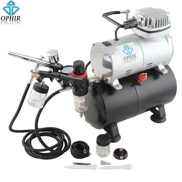 ophir 0.3mm 0.8mm 2 airbrush kit with 110v,220v air tank compressor paint for cake decoration _ac090+004a+071
ophir 0.3mm 0.8mm 2 airbrush kit with 110v,220v air tank compressor paint for cake decoration _ac090+004a+071