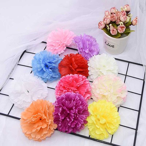 10/20pcs artificial silk carnation pompom flower heads for wedding festival party decoration home garden fake flower supplies 75 
10/20pcs artificial silk carnation pompom flower heads for wedding festival party decoration home garden fake flower supplies 75