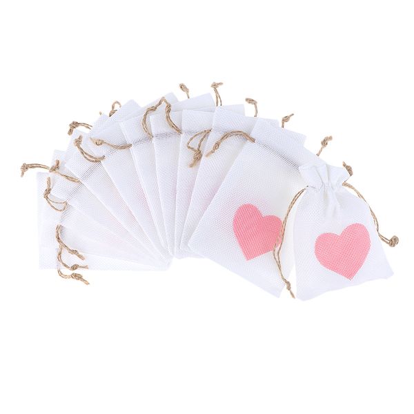12pcs burlap drawstring bags 10 x 14 cm heart printed candy bags wedding christmas souvenir gift bags
12pcs burlap drawstring bags 10 x 14 cm heart printed candy bags wedding christmas souvenir gift bags