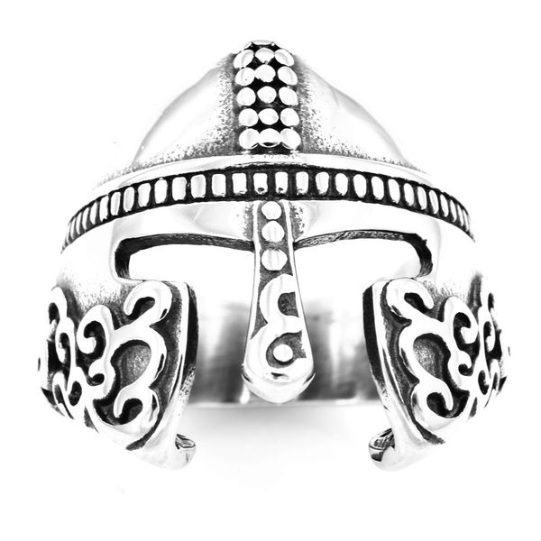 fanssteel stainless steel mens or wemens jewelry vinctage punk warrior helmet ring gift for borthers fsr20w83, Silver
fanssteel stainless steel mens or wemens jewelry vinctage punk warrior helmet ring gift for borthers fsr20w83, Silver