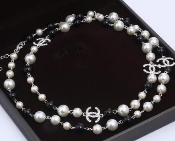 fashion women pearls sweaters necklace rose gold plated pearl jewelry necklace for female gifts accessories, Silver
fashion women pearls sweaters necklace rose gold plated pearl jewelry necklace for female gifts accessories, Silver