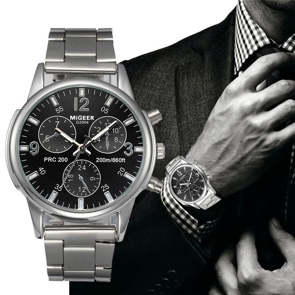2019 new men migeer watches luxury designer stainless steel quartz watch mens analog wrist watches bracelet relogio masculino, Slivery;brown
2019 new men migeer watches luxury designer stainless steel quartz watch mens analog wrist watches bracelet relogio masculino, Slivery;brown