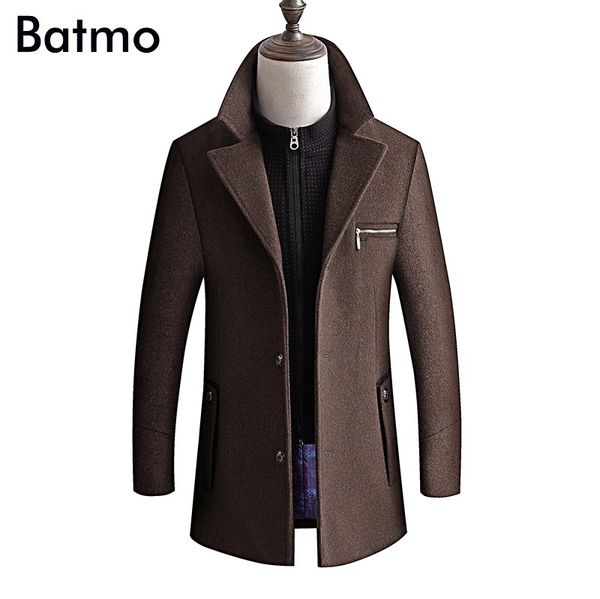 batmo 2019 new arrival winter wool thicked trench coat men,men's wool jackets ,plus-size m-4xl,8863 y190923, Black
batmo 2019 new arrival winter wool thicked trench coat men,men's wool jackets ,plus-size m-4xl,8863 y190923, Black