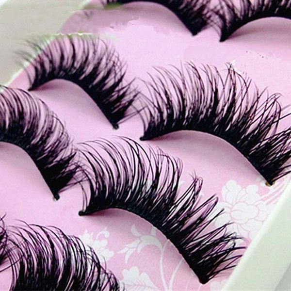 2016 5 pairs natural long eye lashes makeup handmade black thick fake cross false eyelashes make up extension beauty tools
2016 5 pairs natural long eye lashes makeup handmade black thick fake cross false eyelashes make up extension beauty tools