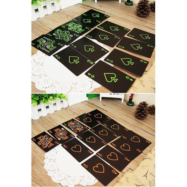 1set luminous люминесц.свет night poker night игральных карт magic trick kit running трикотажные изделия, Black;blue
1set luminous люминесц.свет night poker night игральных карт magic trick kit running трикотажные изделия, Black;blue