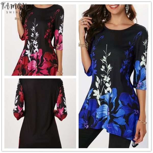 4xl 5xl плюс размер женщины тенниска урожай цветочные тройники tops 2020 spring summer casual половина рукава печати t shirt big top, White
4xl 5xl плюс размер женщины тенниска урожай цветочные тройники tops 2020 spring summer casual половина рукава печати t shirt big top, White
