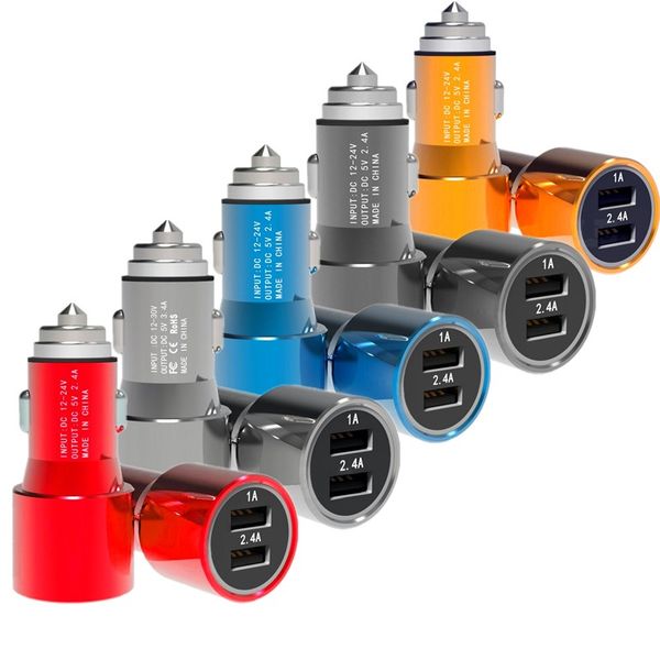 3.4a dual usb ports car charger metal alloy power adapter car chargers for iphone 7 8 x xr samsung htc android phone pc gps
3.4a dual usb ports car charger metal alloy power adapter car chargers for iphone 7 8 x xr samsung htc android phone pc gps
