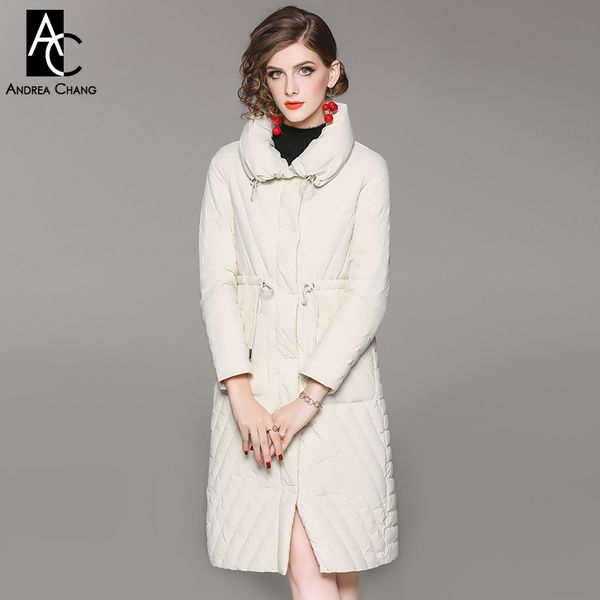 autumn winter woman outwear white duck down fill coat with pockets drawstring waist belt black ivory fashion long winter coat
autumn winter woman outwear white duck down fill coat with pockets drawstring waist belt black ivory fashion long winter coat