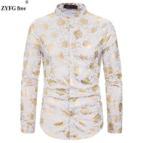 new style men men rose print long sleeve shirts men's fashion casual shirts slim fit plus size shirt stand-neck shirt, White;black
new style men men rose print long sleeve shirts men's fashion casual shirts slim fit plus size shirt stand-neck shirt, White;black