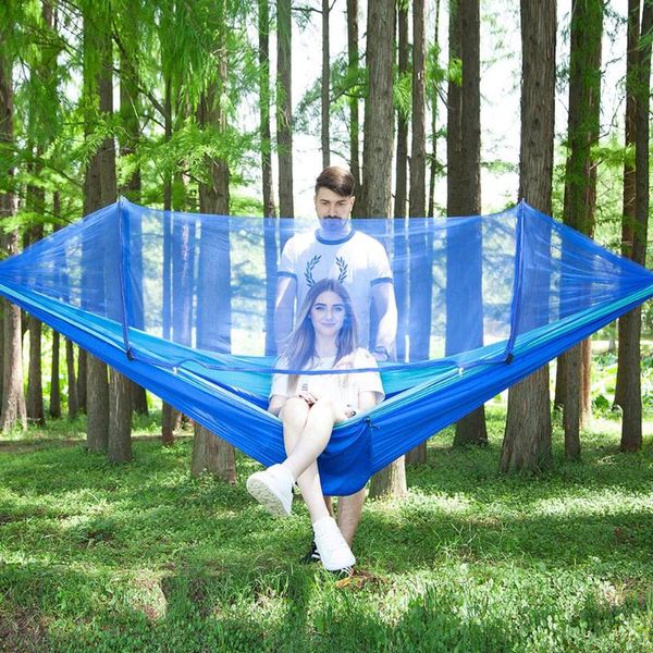 outdoor garden parachute cloth anti-mosquito hammock automatically open hanging bed hunting sleeping swing 1-2 person
outdoor garden parachute cloth anti-mosquito hammock automatically open hanging bed hunting sleeping swing 1-2 person