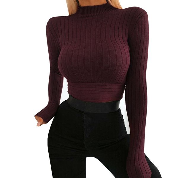 autumn women turtleneck knit sweater bandage waist slim long sleeve pullovers slim stretch soft solid casual knitwear, White;black
autumn women turtleneck knit sweater bandage waist slim long sleeve pullovers slim stretch soft solid casual knitwear, White;black