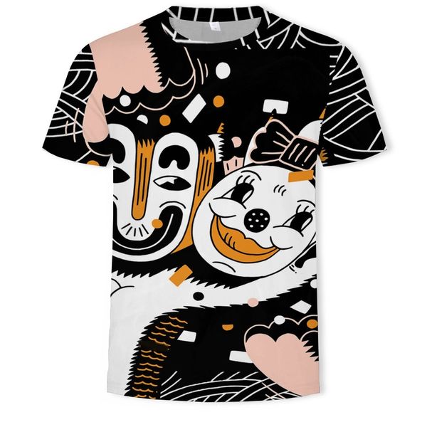 mens designer summer cartoon cartoon character series 3d short sleeve t-shirt fashion brand half sleeve, White;black
mens designer summer cartoon cartoon character series 3d short sleeve t-shirt fashion brand half sleeve, White;black