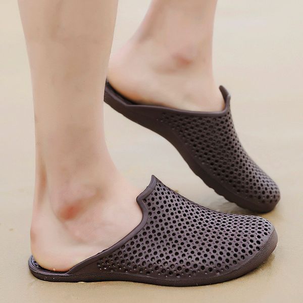 hollow out su shui sandals mesh sandals thin sole niao chao xie closed-toe porous shoes size 46, Black
hollow out su shui sandals mesh sandals thin sole niao chao xie closed-toe porous shoes size 46, Black