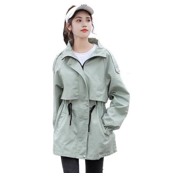 new 2019 spring autumn fashion women windbreaker long sleeve loose solid korean style ladies casual overalls trench coats, Tan;black
new 2019 spring autumn fashion women windbreaker long sleeve loose solid korean style ladies casual overalls trench coats, Tan;black