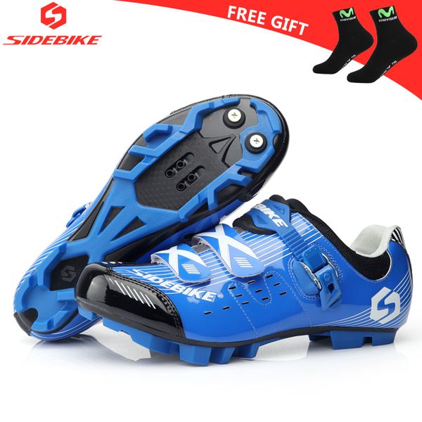 sidebike cycling shoes mtb man women bicycle shoes racing mountain bike sneakers professional self-locking breathable bici corsa, Black
sidebike cycling shoes mtb man women bicycle shoes racing mountain bike sneakers professional self-locking breathable bici corsa, Black