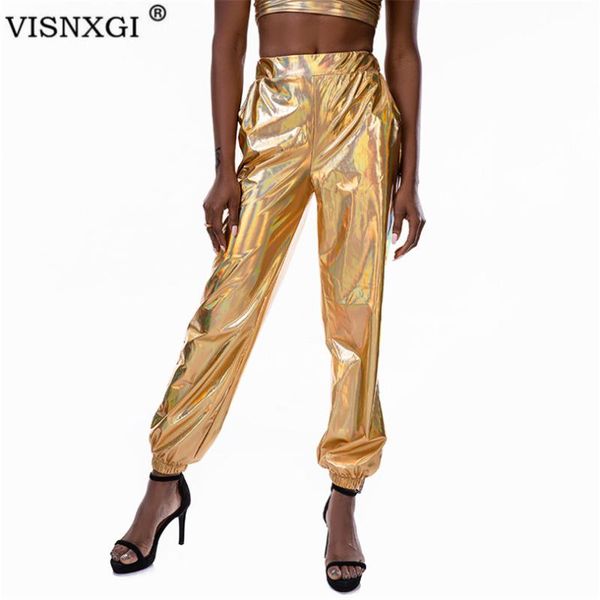 visnxgi women solid fluorescent shiny pant leggings large size spandex high elasticity casual trousers shiny silver gold legging, Black;white
visnxgi women solid fluorescent shiny pant leggings large size spandex high elasticity casual trousers shiny silver gold legging, Black;white