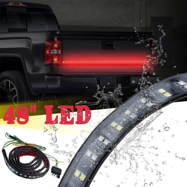 48" double row red/ white led truck tailgate light bar strip red sbrake turn signal light white reverse lights for suv rv
48" double row red/ white led truck tailgate light bar strip red sbrake turn signal light white reverse lights for suv rv
