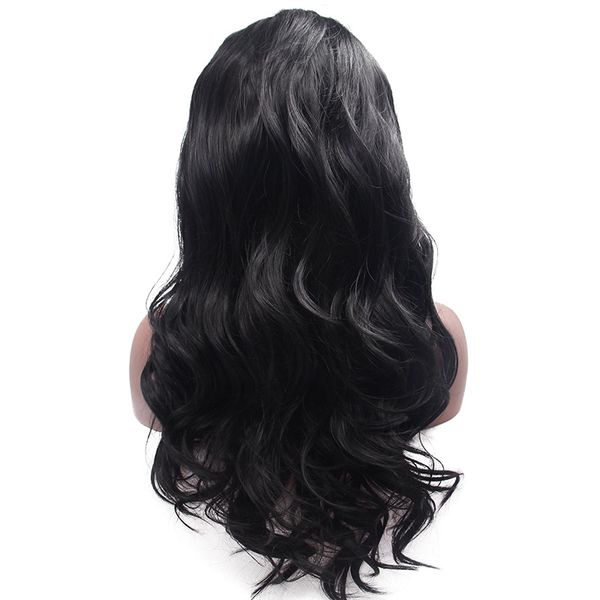 wig 24 inches glueless lace front part natural long straight wavy hair heat resistant synthetic replacement for women black
wig 24 inches glueless lace front part natural long straight wavy hair heat resistant synthetic replacement for women black