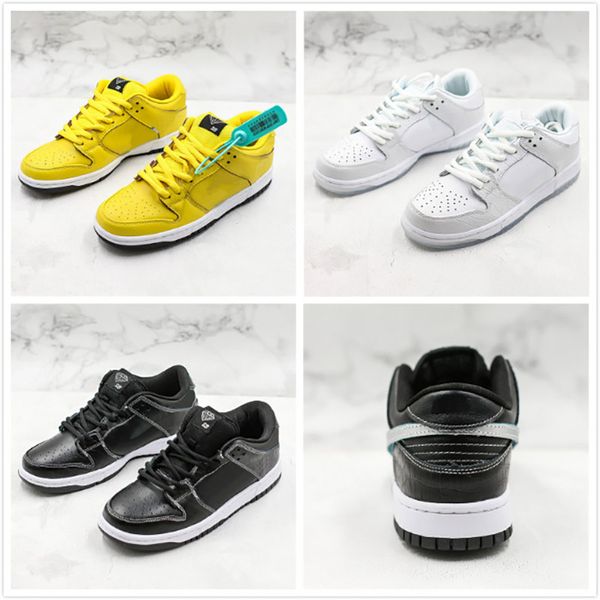 diamond x sb dunk low pro qs sports shoes mens womens white black yellow designer shoes skateboard sneakers with box
diamond x sb dunk low pro qs sports shoes mens womens white black yellow designer shoes skateboard sneakers with box