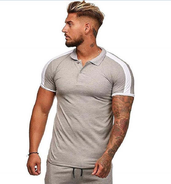 2019 summer new style men fashion stripes printed large size short sleeve t-shirt slim fit polo shirt men's b232, White;black
2019 summer new style men fashion stripes printed large size short sleeve t-shirt slim fit polo shirt men's b232, White;black
