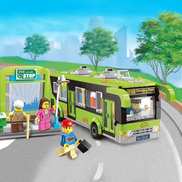 418pcs city bus station building blocks sets educational bricks action figures kids toys
418pcs city bus station building blocks sets educational bricks action figures kids toys