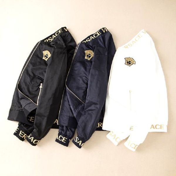 new style autumn men women luxury winter zip warm jacket windbreaker outerwear casual coats versace mens clothing, Blue;gray
new style autumn men women luxury winter zip warm jacket windbreaker outerwear casual coats versace mens clothing, Blue;gray