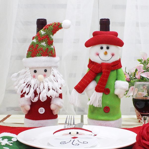 santa claus wine bottle cover bag santa sack decoration 1 pcs christmas decorations for home
santa claus wine bottle cover bag santa sack decoration 1 pcs christmas decorations for home