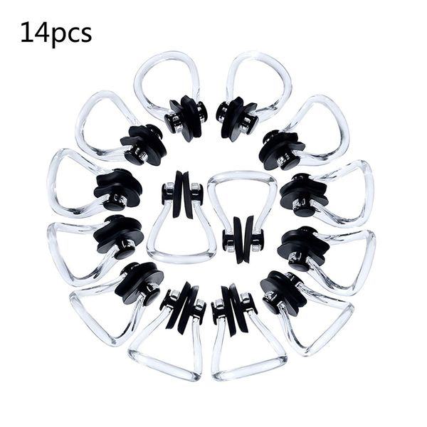 14 pcs silicone nose clip surfing nose plug waterproof protector for training swimming accessories dropshiping
14 pcs silicone nose clip surfing nose plug waterproof protector for training swimming accessories dropshiping