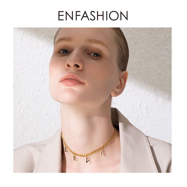 enfashion link chain choker necklace women accessories stainless steel gold color statement men necklaces jewelry gifts p193021, Silver
enfashion link chain choker necklace women accessories stainless steel gold color statement men necklaces jewelry gifts p193021, Silver