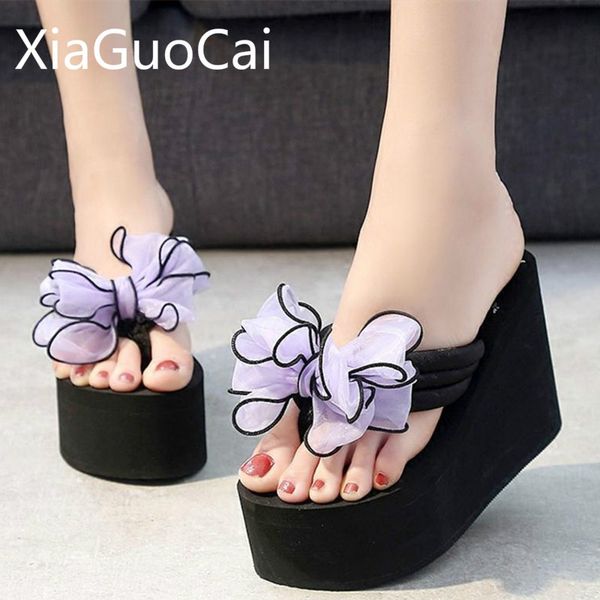 summer ladies slippers bow flower women slippers people home drag anti-slip female platform high heel wedge slides, Black
summer ladies slippers bow flower women slippers people home drag anti-slip female platform high heel wedge slides, Black