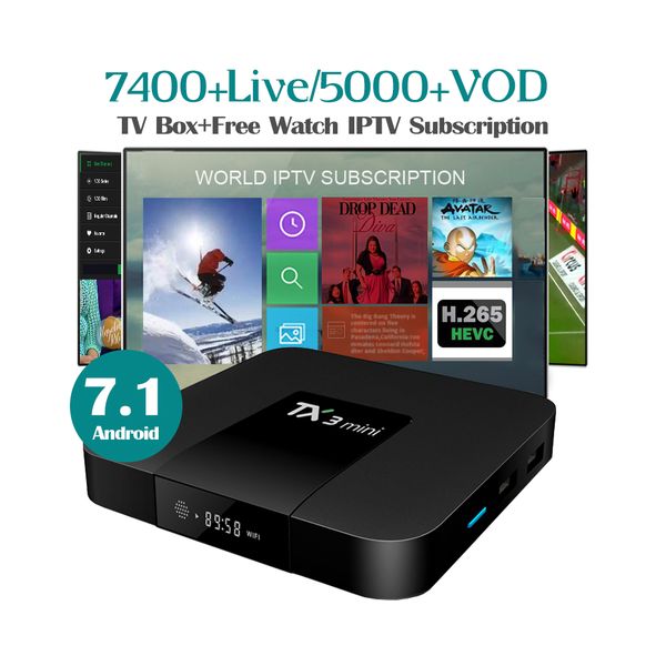 TX3 мини Android Smart TV Box 2 ГБ 16 ГБ S905W с поддержкой подписки IPTV HD Full Europe Франция Каналы IPTV
TX3 мини Android Smart TV Box 2 ГБ 16 ГБ S905W с поддержкой подписки IPTV HD Full Europe Франция Каналы IPTV