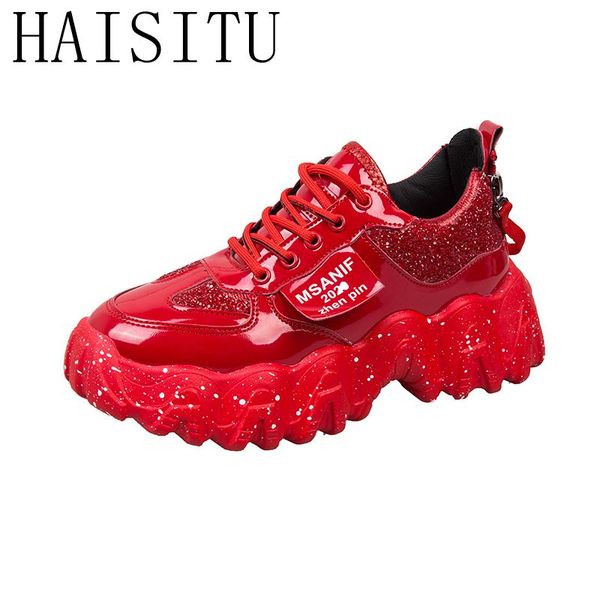 fashion women shoes dad chunky sneakers women luxury comfortable glossy thick sole ladies platform wave bottom trainers female, Black
fashion women shoes dad chunky sneakers women luxury comfortable glossy thick sole ladies platform wave bottom trainers female, Black