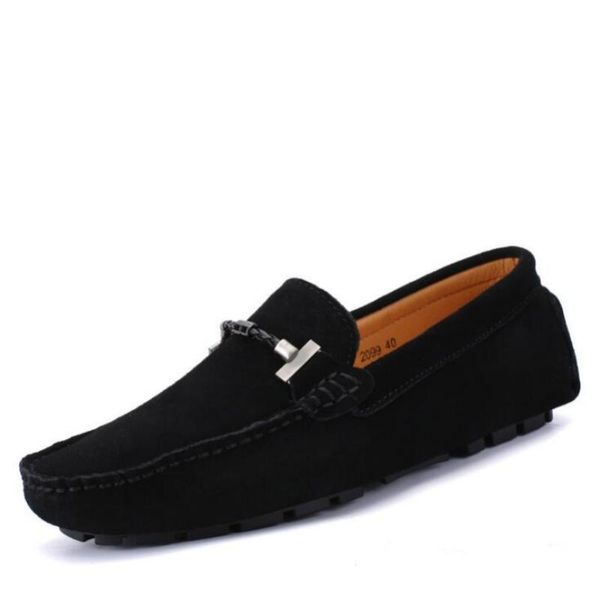 men casual shoes fashion men shoes genuine leather loafers moccasins slip on men's flats male driving size 37-47, Black
men casual shoes fashion men shoes genuine leather loafers moccasins slip on men's flats male driving size 37-47, Black