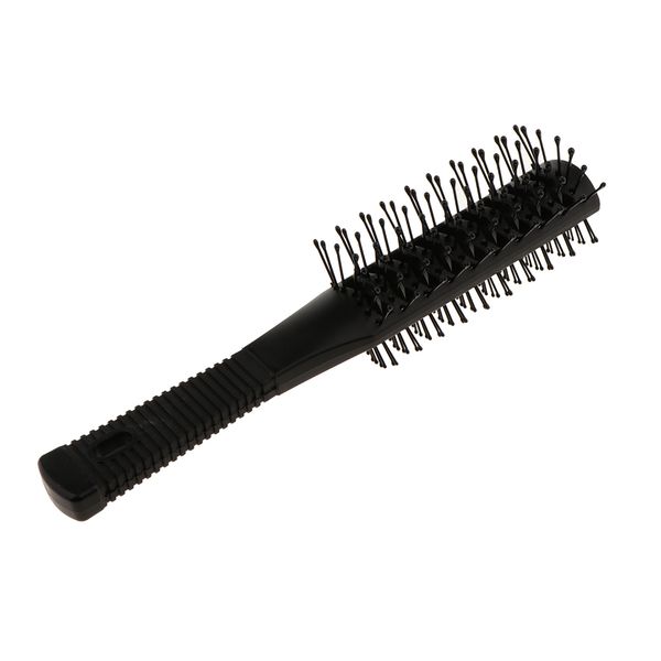 plastic dual side anti-static long curling hair roller brush hairbrush comb, Silver
plastic dual side anti-static long curling hair roller brush hairbrush comb, Silver