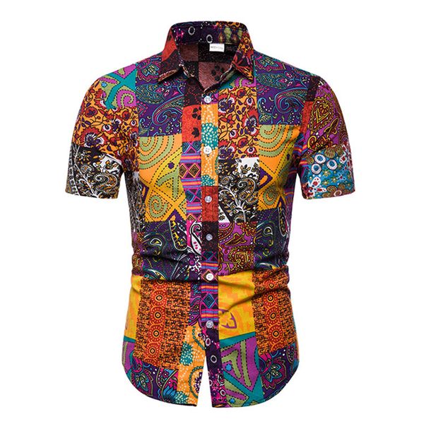 men hawaiian shirt summer new men's short sleeve shirt fashion personality printed brand fashion slim men, White;black
men hawaiian shirt summer new men's short sleeve shirt fashion personality printed brand fashion slim men, White;black