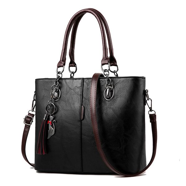 fashion women leather splice handbag shoulder bag crossbody bag tote crossbody bags for ladies black
fashion women leather splice handbag shoulder bag crossbody bag tote crossbody bags for ladies black