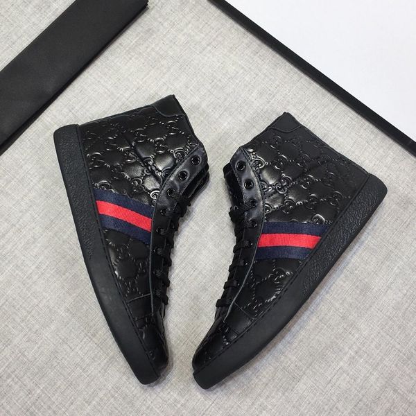 new style high-end luxury men's sports casual shoes fashion design brand platform high-men's shoes wild style kjdf, Black
new style high-end luxury men's sports casual shoes fashion design brand platform high-men's shoes wild style kjdf, Black