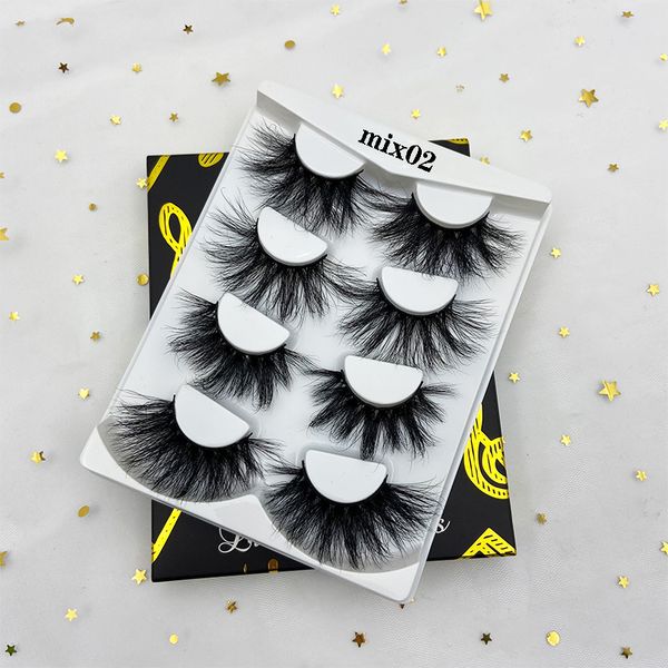 false eyelashes mikiwi 4pairs/pack mix02 long and fluffy dramatic 100% handmade lashes 25mm 3d mink hair criss- cross makup lash
false eyelashes mikiwi 4pairs/pack mix02 long and fluffy dramatic 100% handmade lashes 25mm 3d mink hair criss- cross makup lash